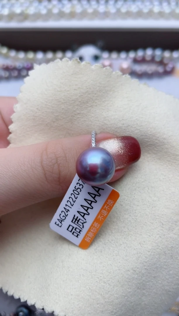 【闪购商品】淡水珍珠戒指银S925镶嵌W71