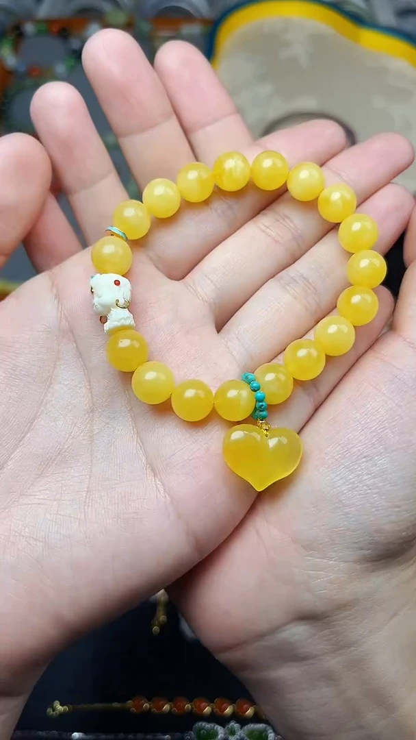手串蜜蜡未镶嵌手串 06