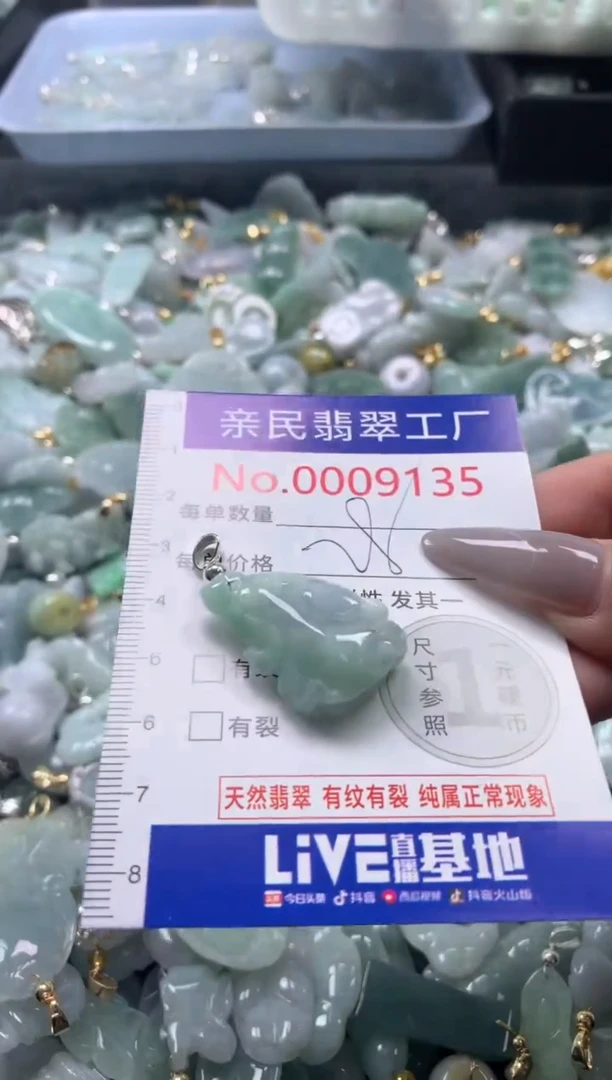 颈饰未镶嵌翡翠9135