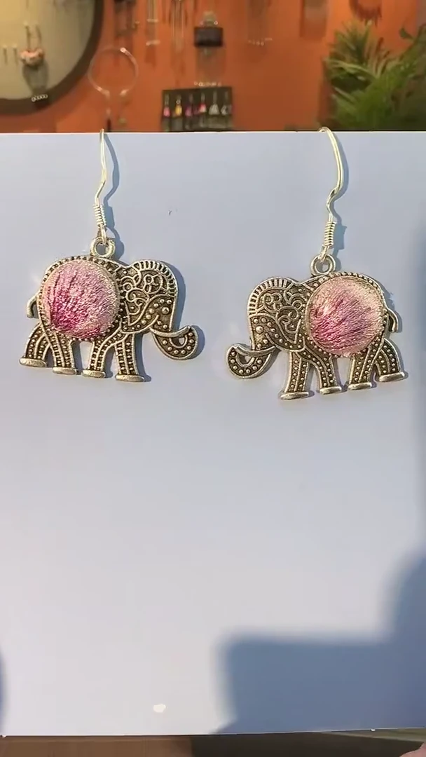 非遗那些刺绣耳环8