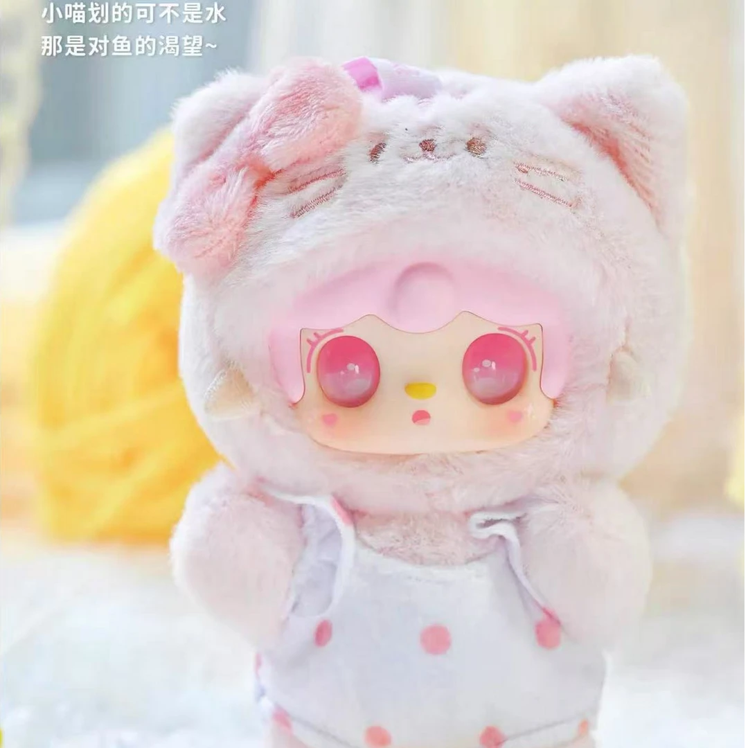 yooki氧氧喵喵夏日派对毛绒盲盒潮玩公仔手办女生可爱礼物