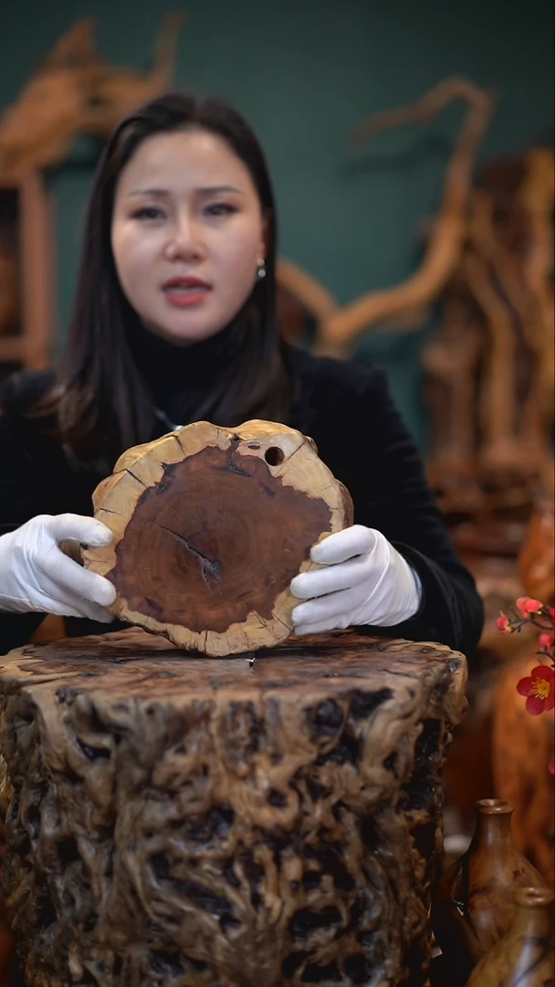 【闪购商品】枣木雷击枣木底座