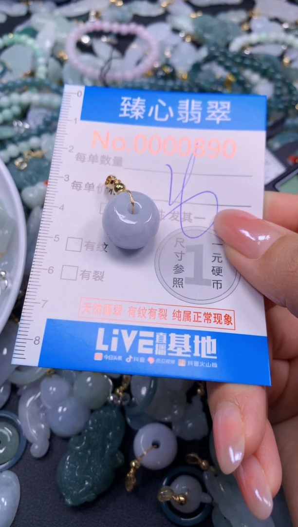 颈饰未镶嵌翡翠890