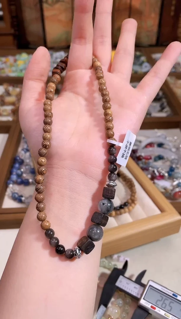 水晶手链合金S-686