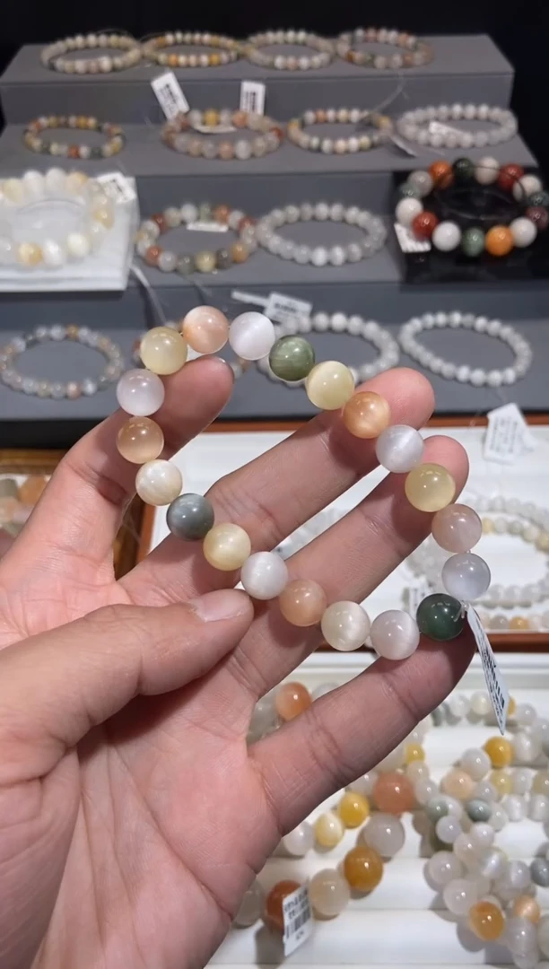 未镶嵌手串水晶30号链接 卡9咪+