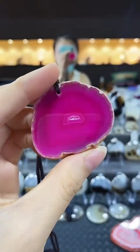 未镶嵌颈饰玛瑙/玉髓绝*玛瑙