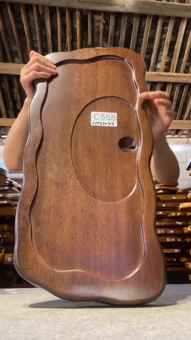 实木茶盘 一物一拍（不含配件）