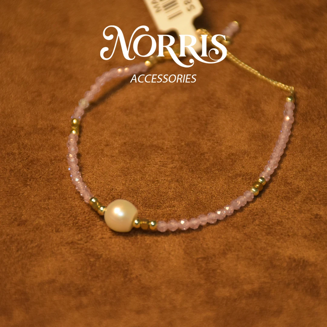 ANST 铜合金手链 Norris设计师款粉色手链-S8246