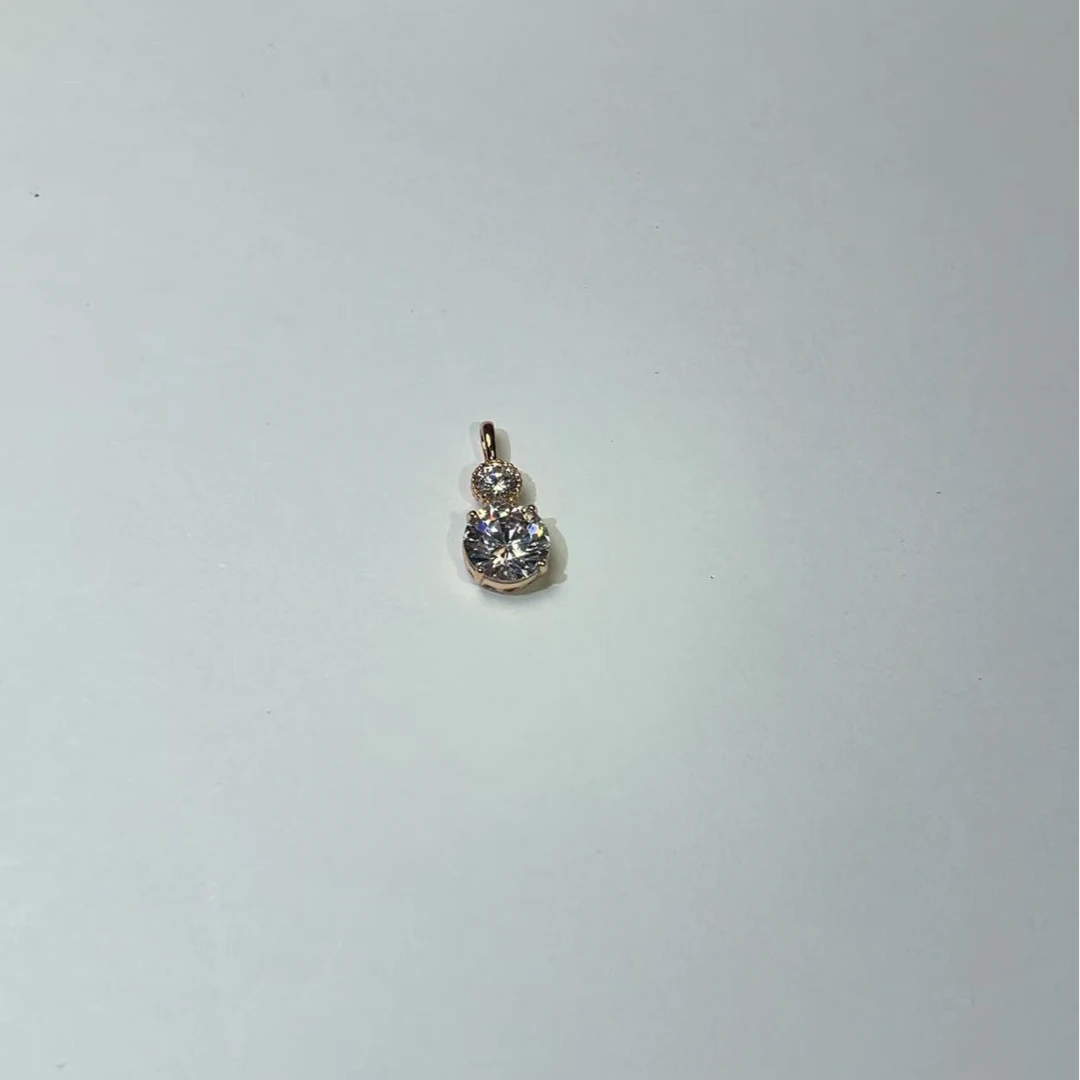 铜合金吊坠 A5精致10cm以下吊坠珠宝法式镶钻民族风项链女欧美风