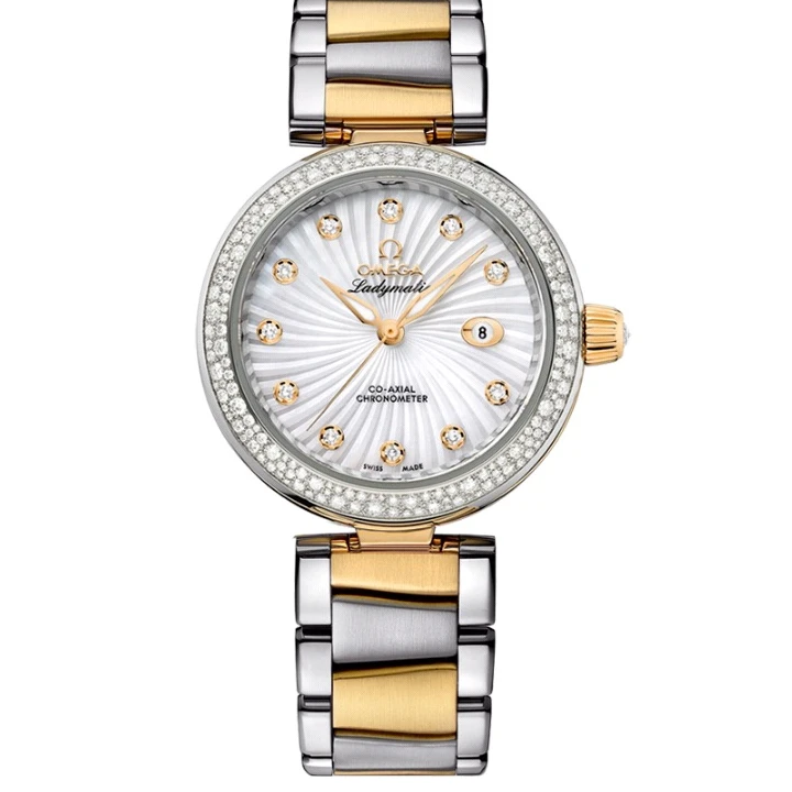 95新 Omega/欧米茄 全钻月亮女神/34mm/425.25.34.20.55.002/单表