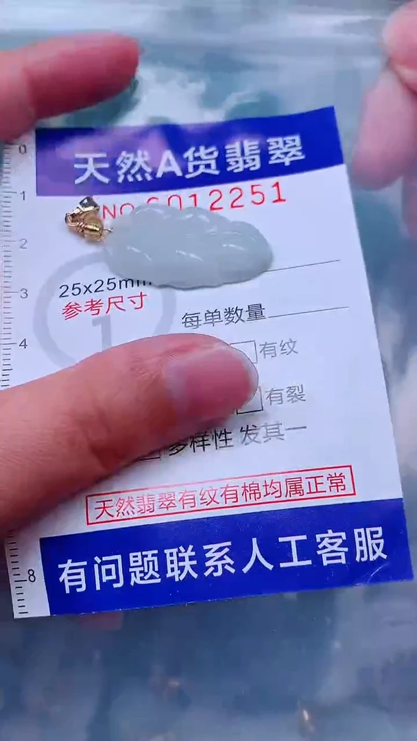 吊坠(不含链)未镶嵌翡翠1