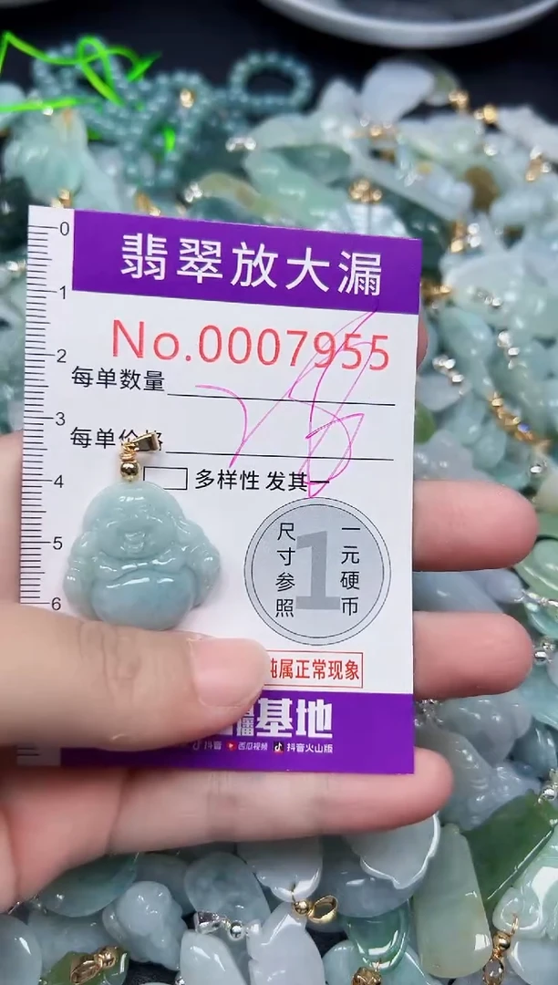 颈饰未镶嵌翡翠7955