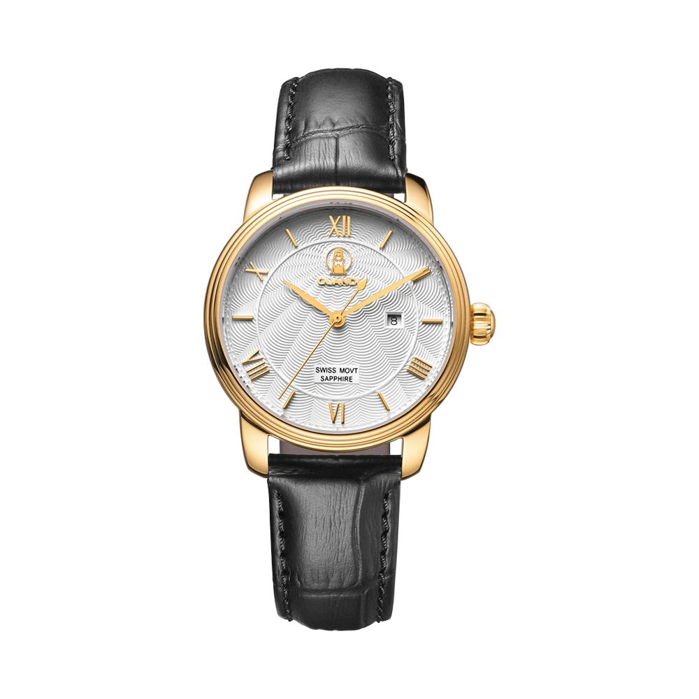 GUANDI/关帝女经典士机芯石英精品腕表男款女款送礼必备时尚 手表