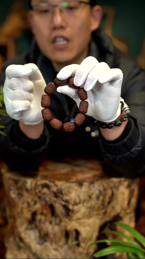 木雷击枣木大枣手串