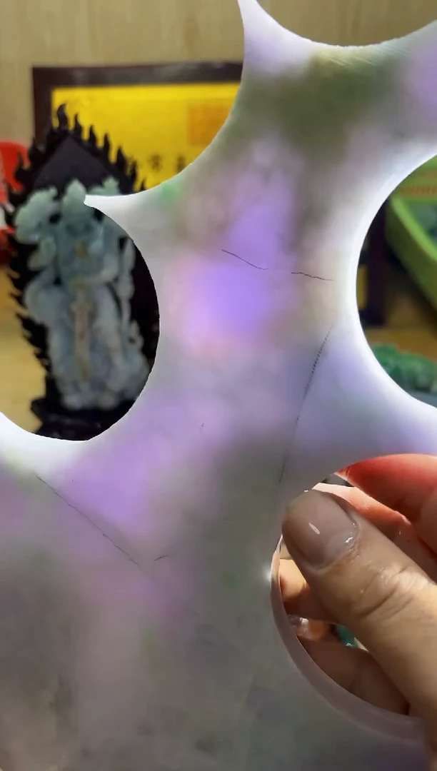 未镶嵌挂件翡翠A货常星6807