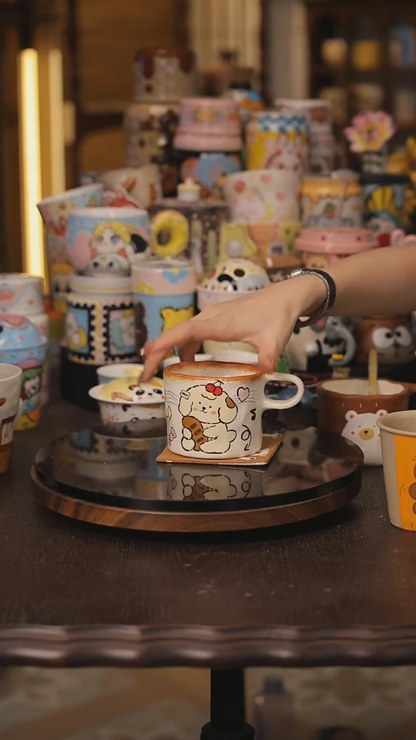 景德镇釉下彩绘设计师款式陶瓷