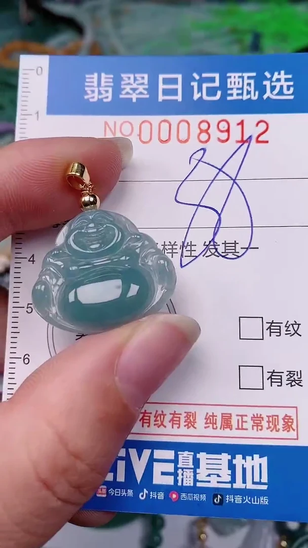 【闪购商品】翡翠颈饰未镶嵌00008912