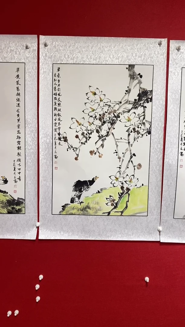 国画NYQ丹牛云勤老师作品