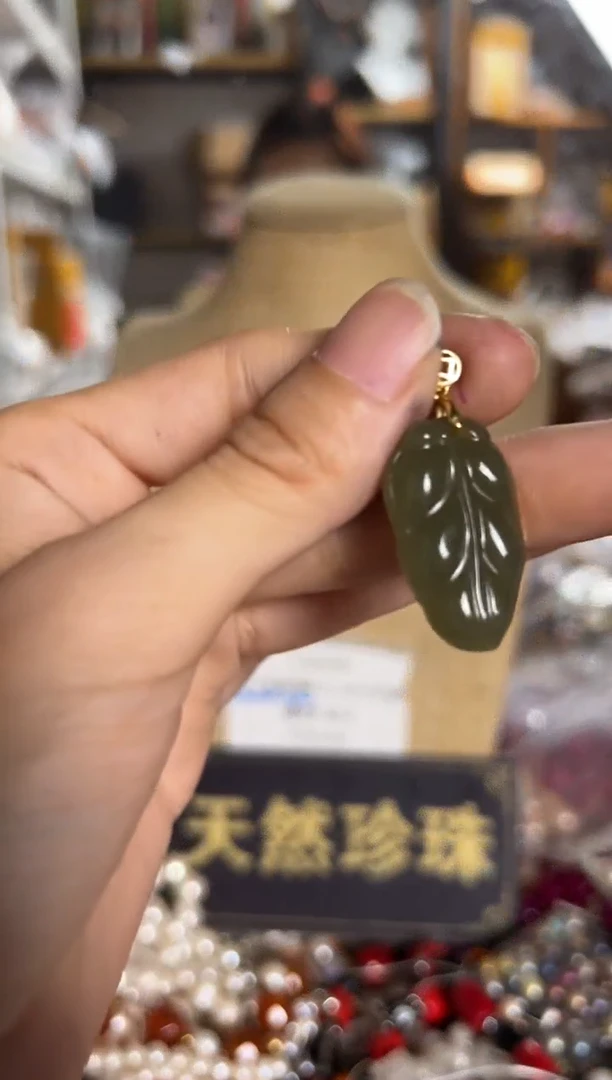 未镶嵌淡水珍珠珠宝奇石DK吊坠