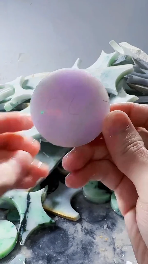 裸石翡翠缅甸翡翠A货文3433