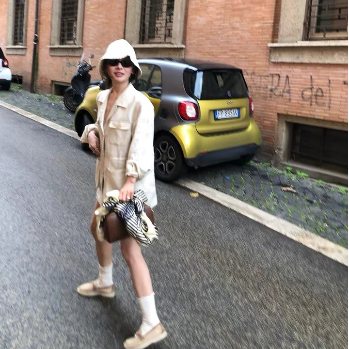 WXLSTUDIO 04/28 侘寂美学  亚麻双生翻领长袖开衫短裤套装