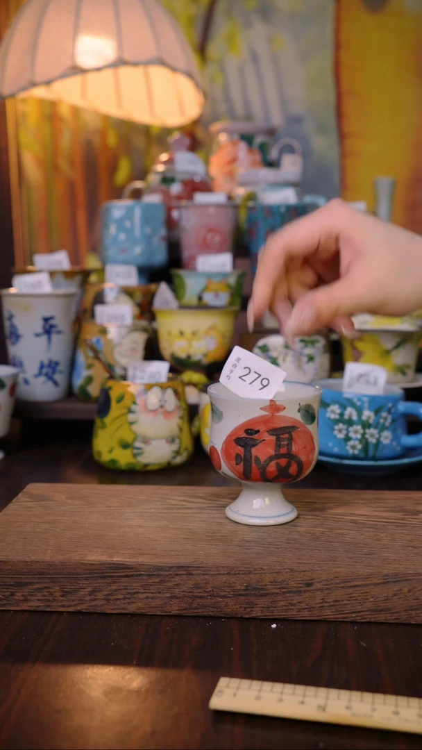 摆件泥垚手作 景德镇手工手绘器物