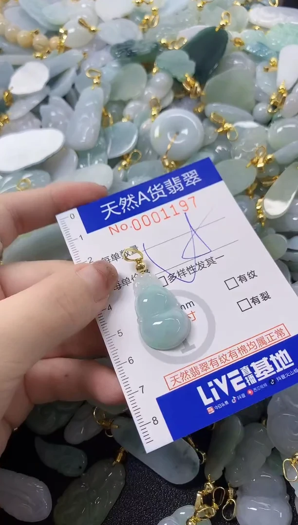 颈饰未镶嵌翡翠天然A货翡翠