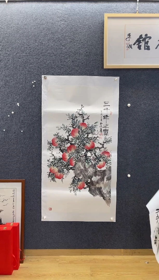 国画5982杜永T三千四尺整张