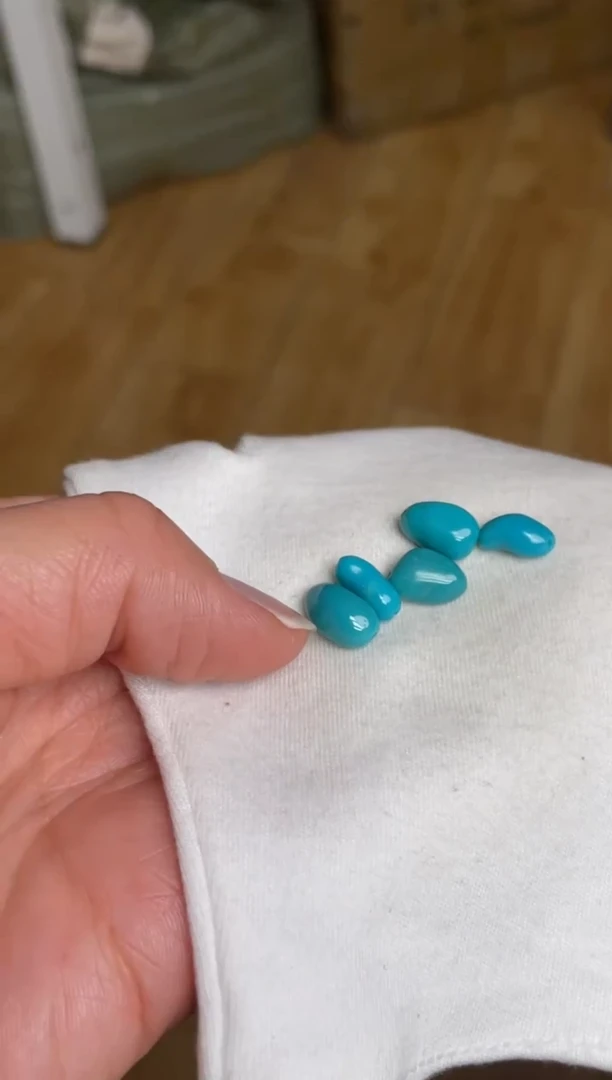 未镶嵌绿松石珠宝奇石26定制