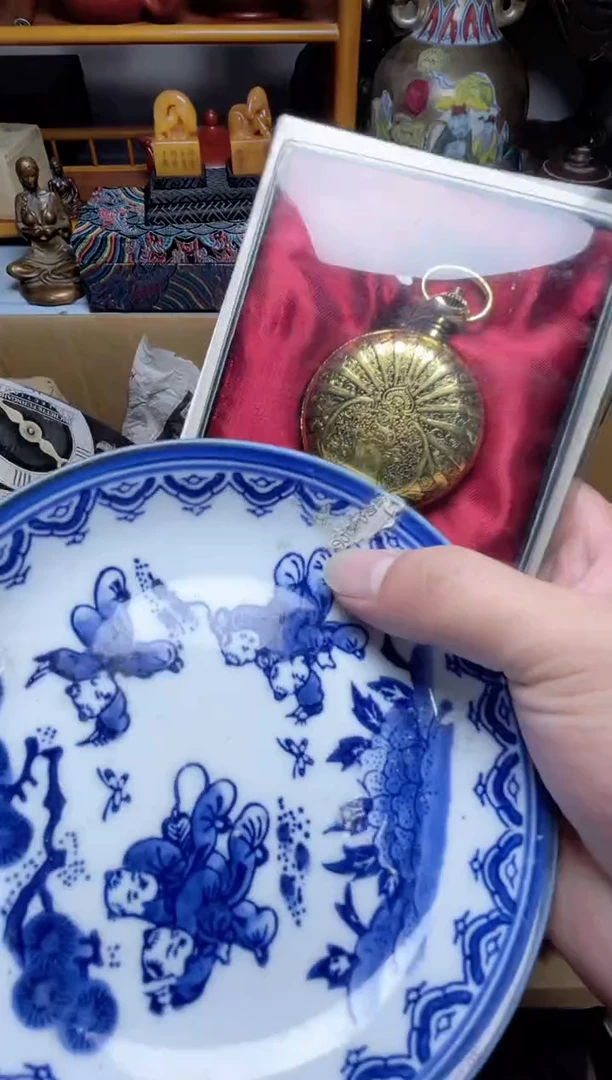 茶宠瓷器瓷器瓷器微瑕