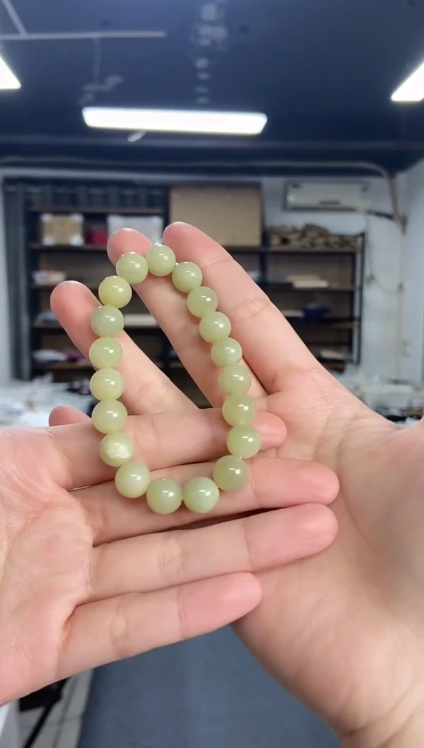 手链未镶嵌和田玉多样性发其一颜色微差