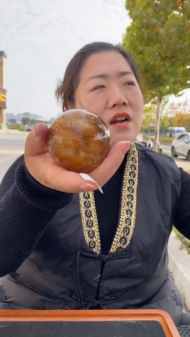 未镶嵌珠宝半成品水晶黄胶花球D745