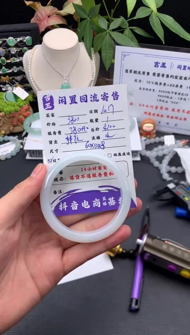 未镶嵌手镯翡翠手镯