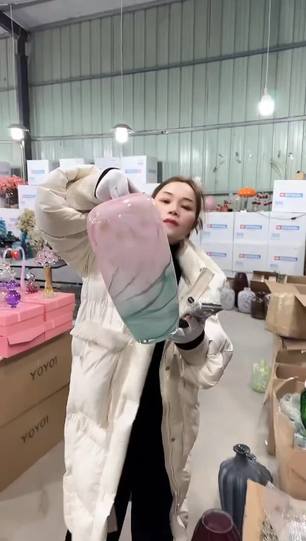 【闪购商品】无铅玻璃悠悠O-花器-27早