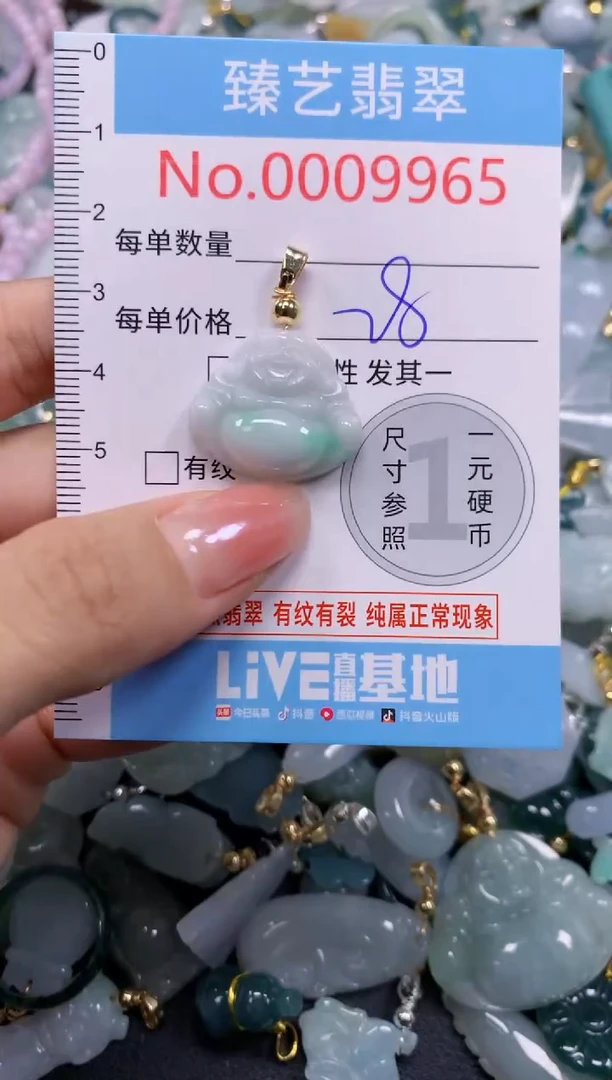颈饰未镶嵌翡翠9965
