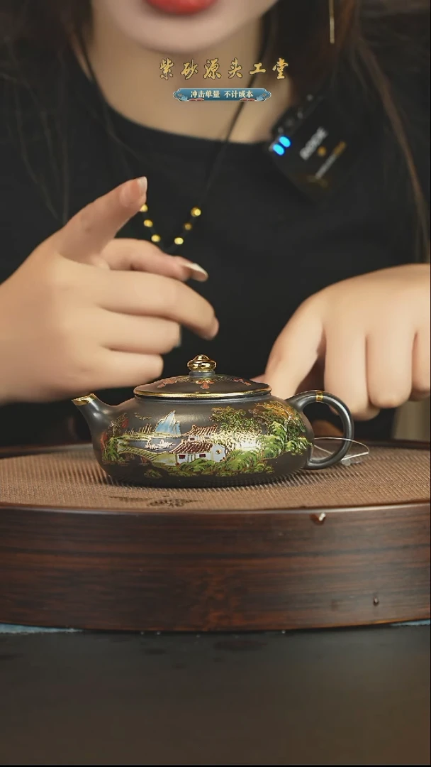 茶壶紫砂紫砂壶         h1086