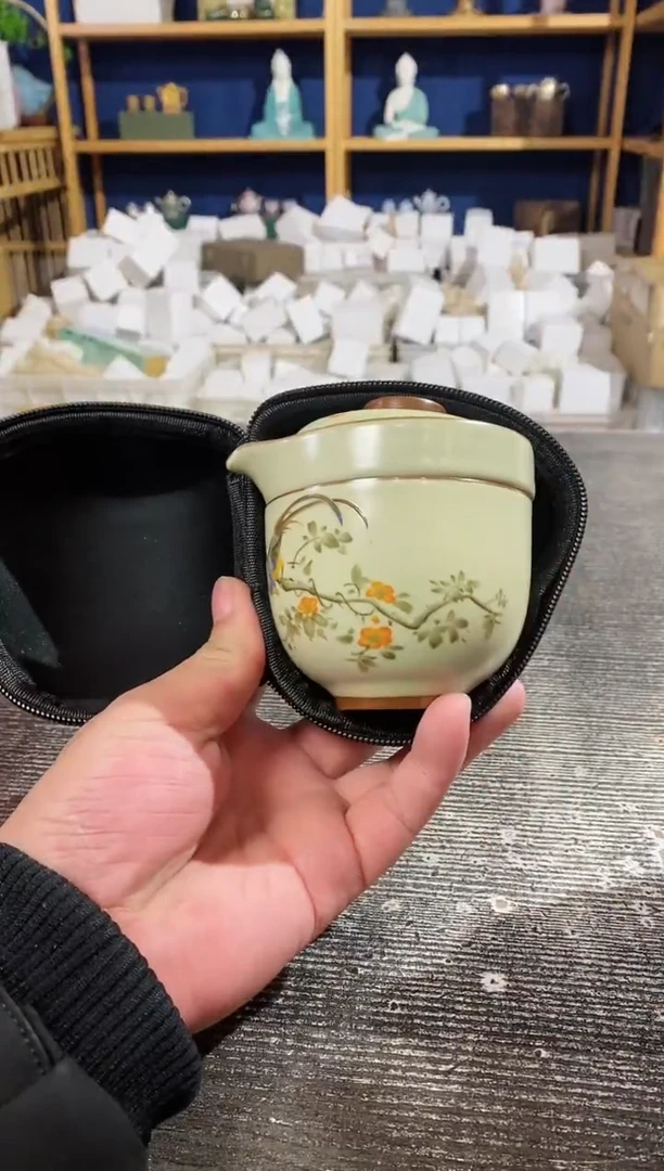 【闪购商品】其他汝窑喜上眉梢旅行套装