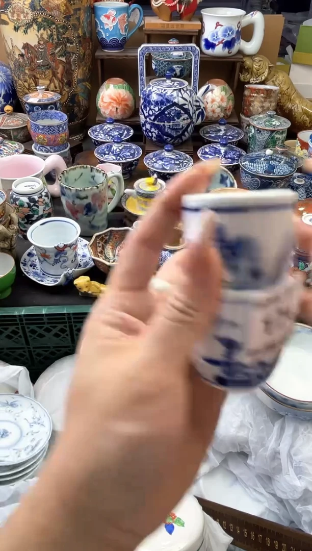 瓷片❤****拉174号六六工艺品瓷器