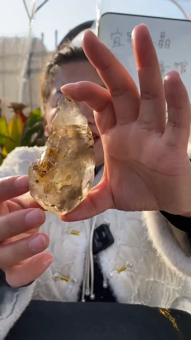 【闪购商品】水晶原石未镶嵌水胆原石DD174