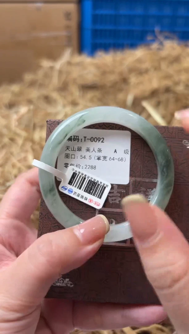 未镶嵌手镯石英质玉T-0092