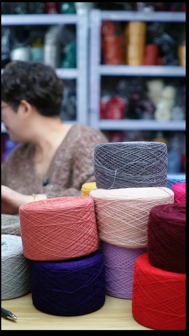 羊绒欢姐手编线D770