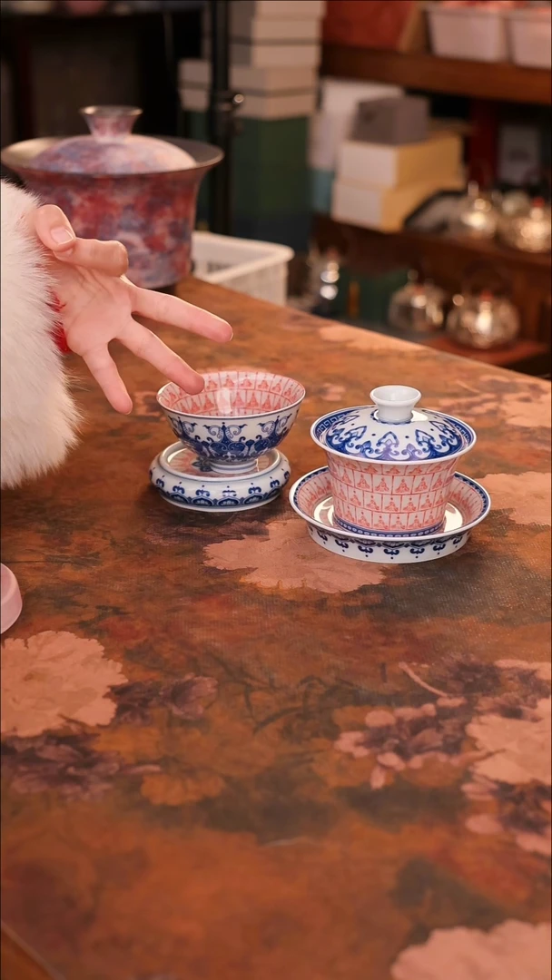 【闪购商品】陶瓷茶具（无礼盒无茶盘）@@A9486