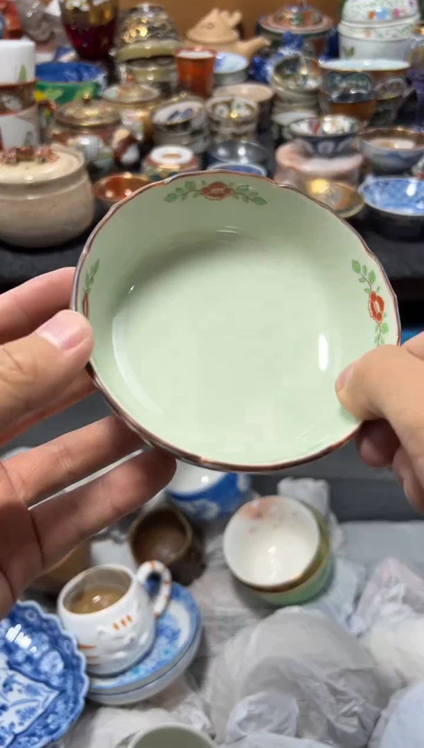 瓷片马*灵夏目海外回流瓷器中古品。