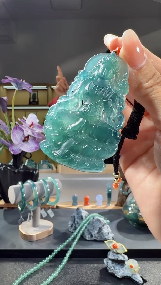 吊坠(不含链)未镶嵌翡翠度母