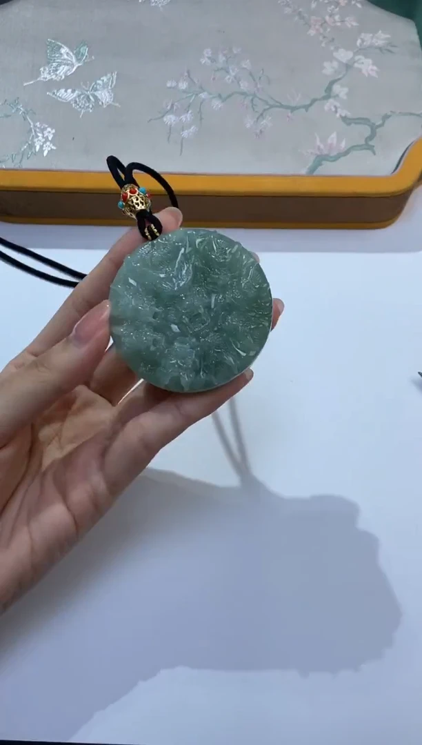 颈饰未镶嵌翡翠发**g356683/翡翠龙牌  多样性一件发