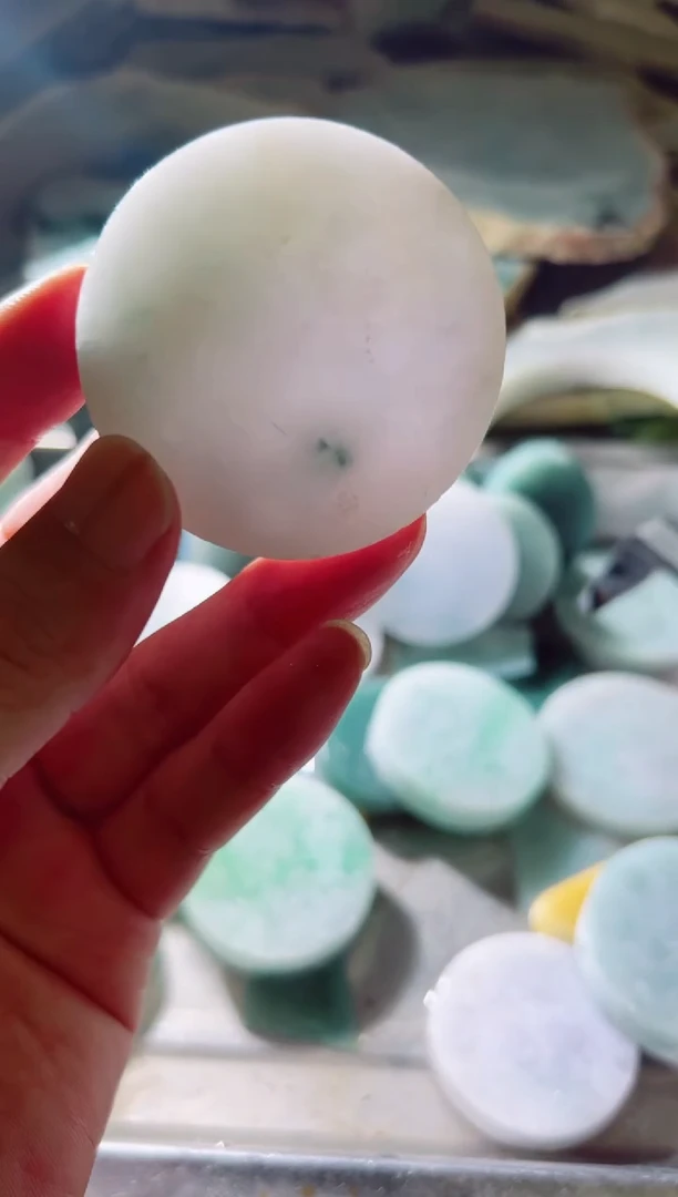 翡翠未镶嵌颈饰翡翠A货小福建37