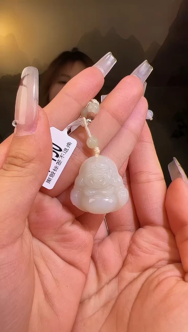 【闪购商品】和田玉颈饰未镶嵌佛公150