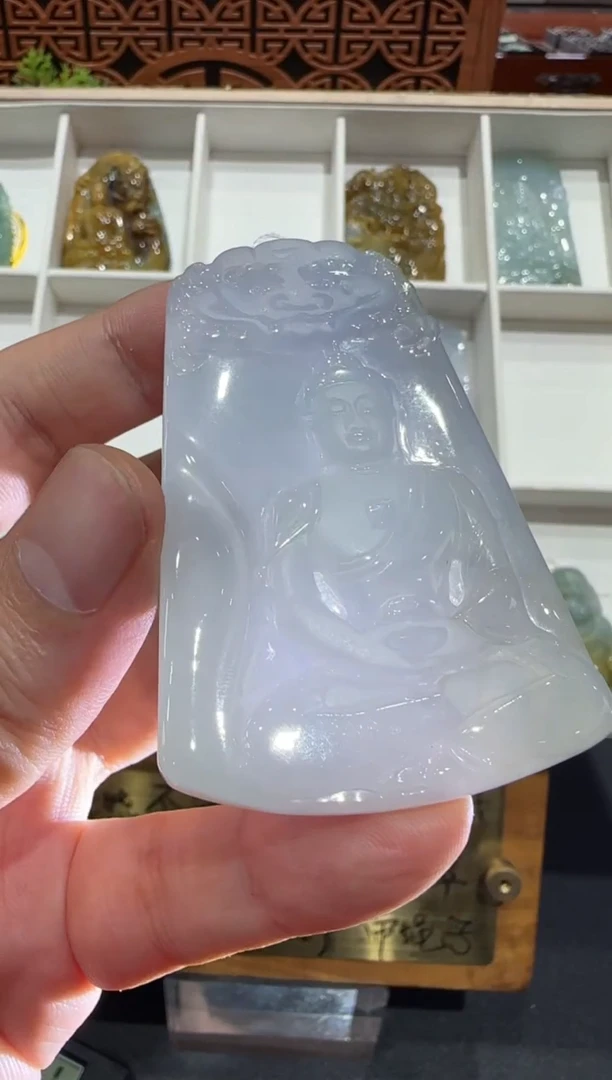 未镶嵌挂件翡翠A货翡翠多样性孤品