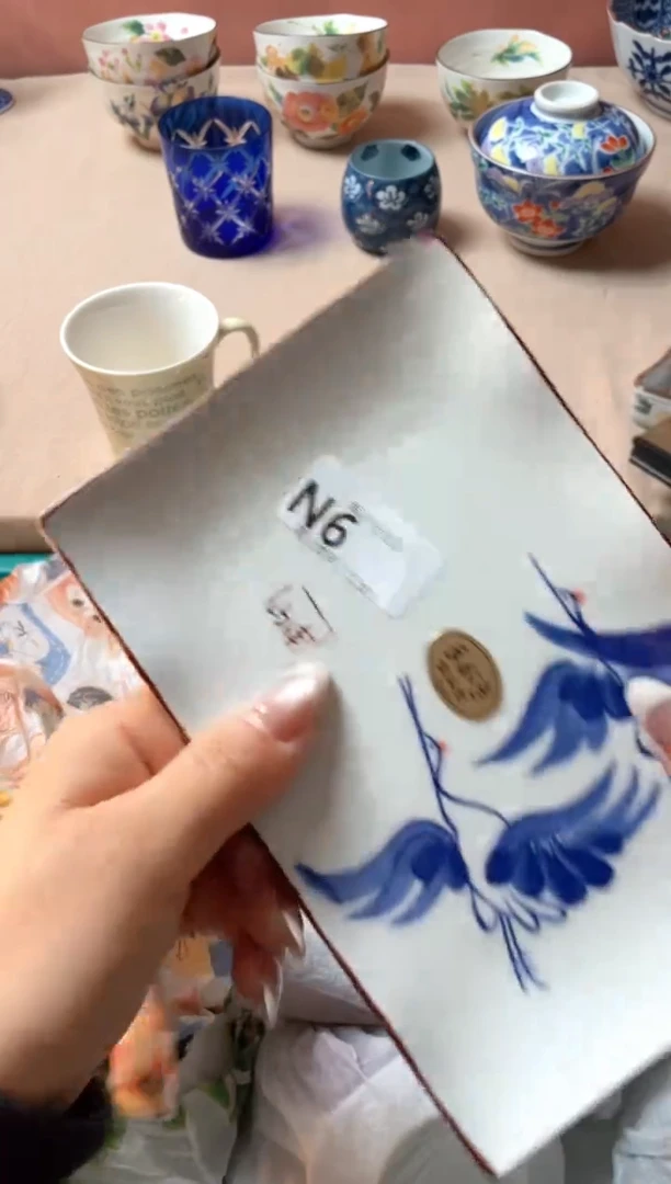 瓷片小***鲨瓷器瓷器N6
