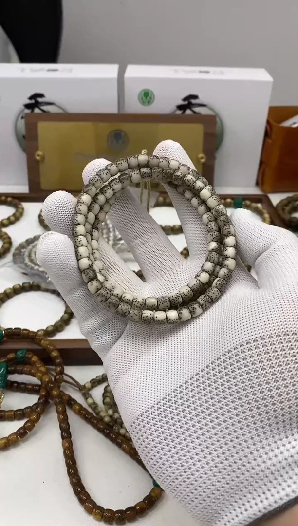 【闪购商品】星月菩提手串217 108脖挂星月菩提7*6mm